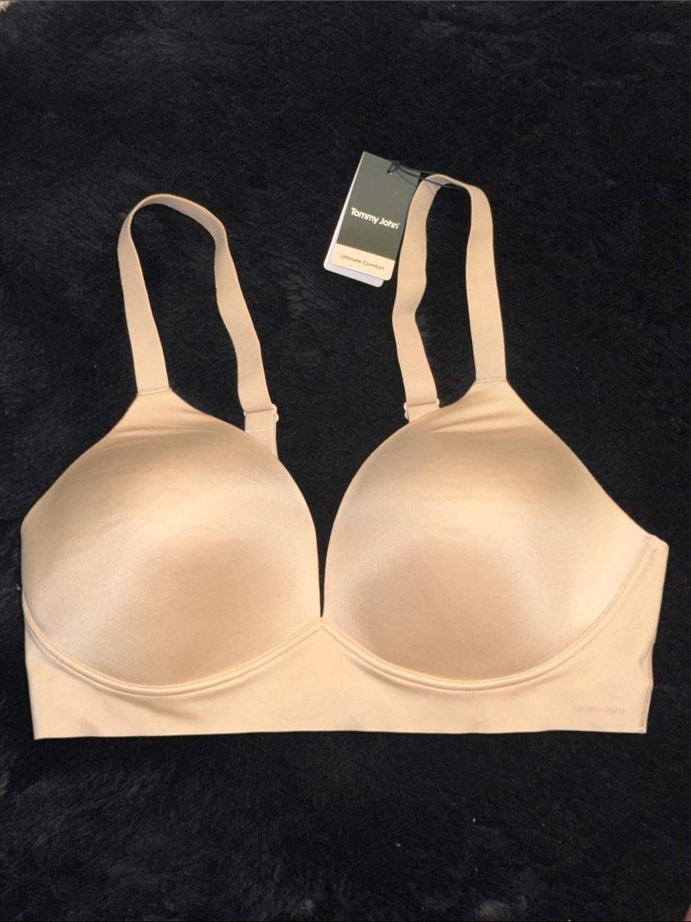 Tommy John NWT Ultimate Comfort T-Shirt Bra - Tan/Nude Size XL